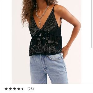 free people beaded tank!